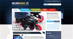 Desktop Screenshot of inlinekurz.cz